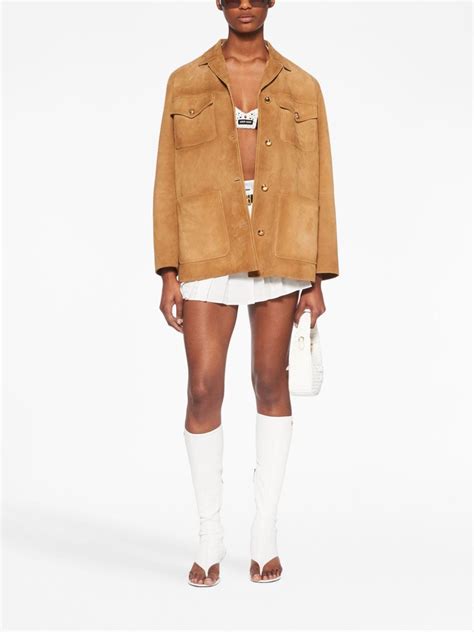 miu miu used jacket|FARFETCH .